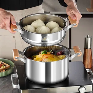 7 en çok satan, tencere, üçlü tabanlı paslanmaz çelik-no. 2