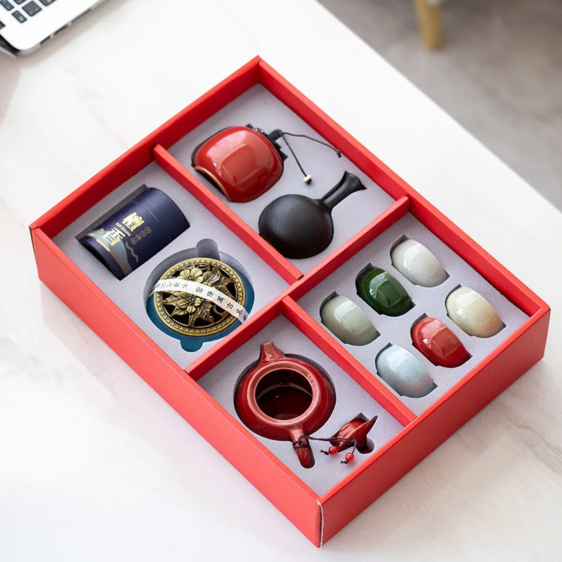 Tea Set Gift Set Company Annual Meeting Practical Business Activity Creative Souvenir Gift for Clients