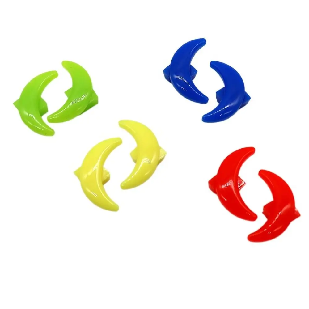 

20PCS Colorful Spoke Beads Mixed Color Star Bicycle Wheel Spoke Beads Plastic Glow Wheel Stripe Colored Bead Children Gifts