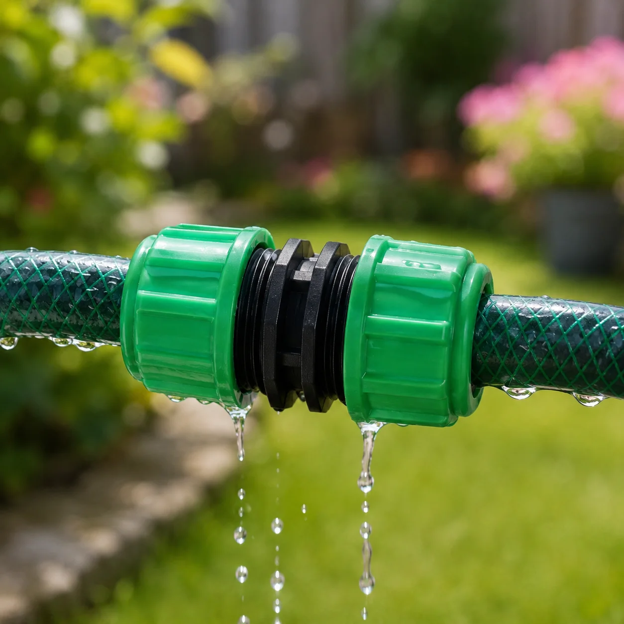 5-piece hose connector quick connect kit connector repair irrigation accessories water pipe extension connector garden drip irri image 3
