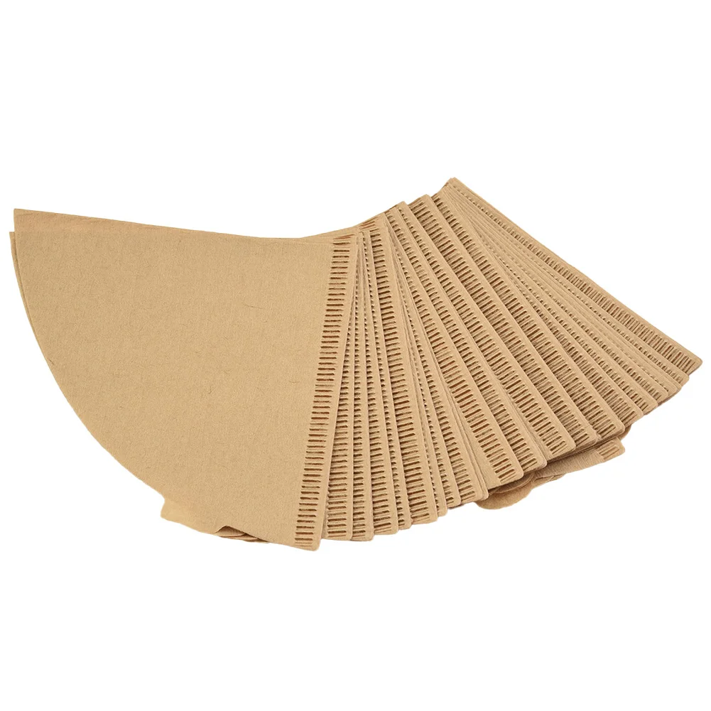 Coffee Maker Coffee Filter Paper Hand-wash Log Pulp 40pcs/bag Coffee Pot Cone-shaped Drip Filter Paper High Quality