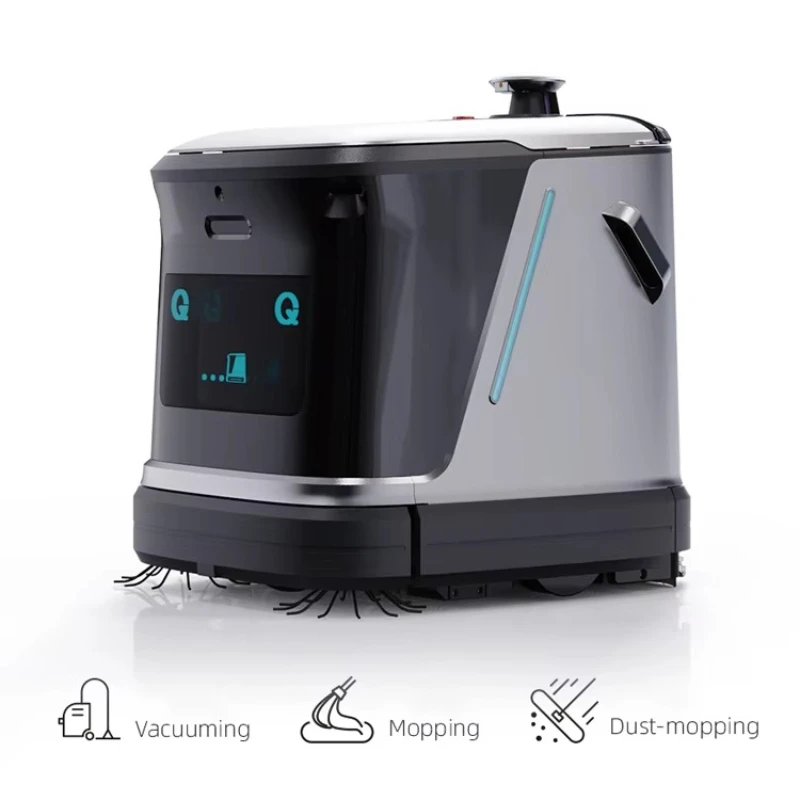 Customized Q3 Intelligent Cleaning Robot 3D Laser Navigation Commercial Floor Sweeper APP Control Floor Cleaning Machine