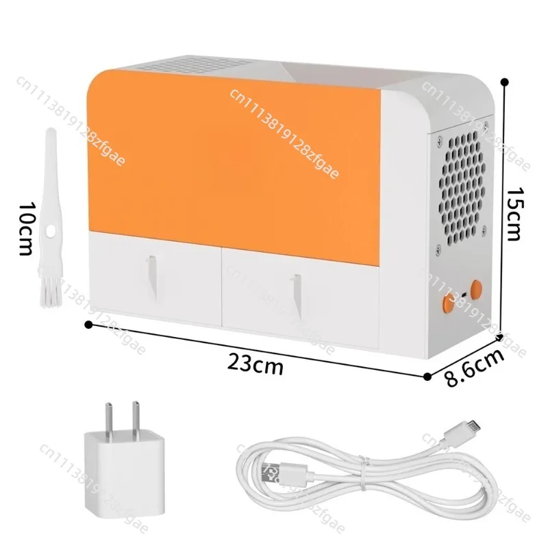DIY Grain Shell Separating Air Blower Small Crop Impurity Clearing Accessory For Bird Seed Sorting