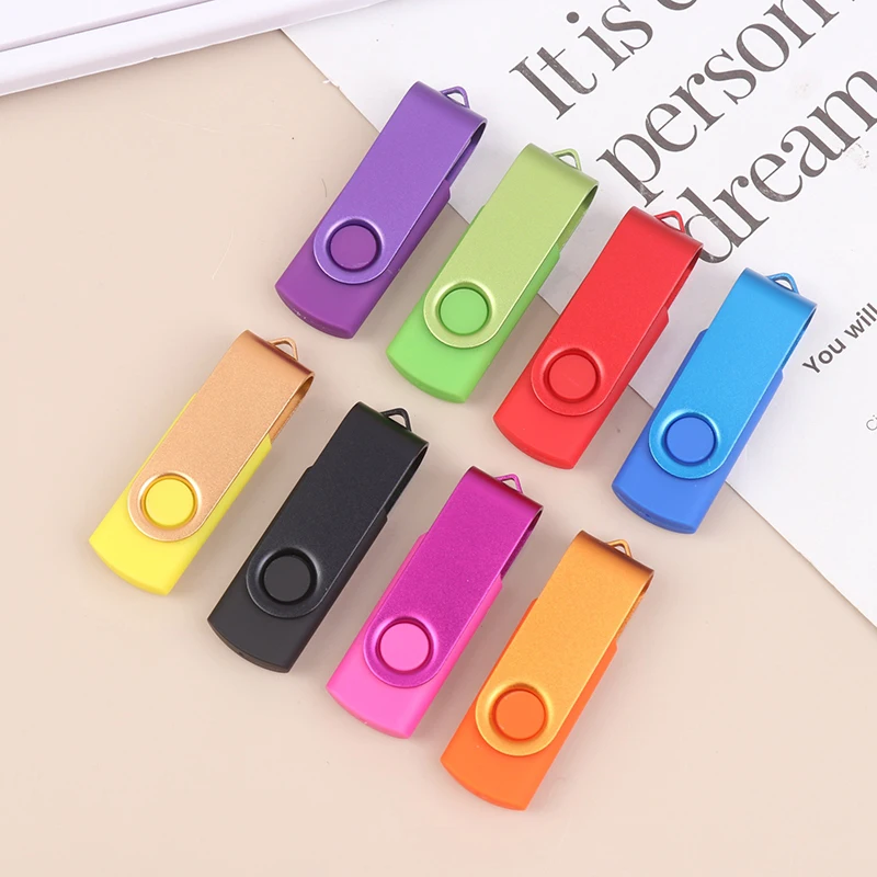 1Pc Color USB Flash Drive 64M Capacity Memory Stick Pen Drive Suitable For Computers And Laptops Data Storage