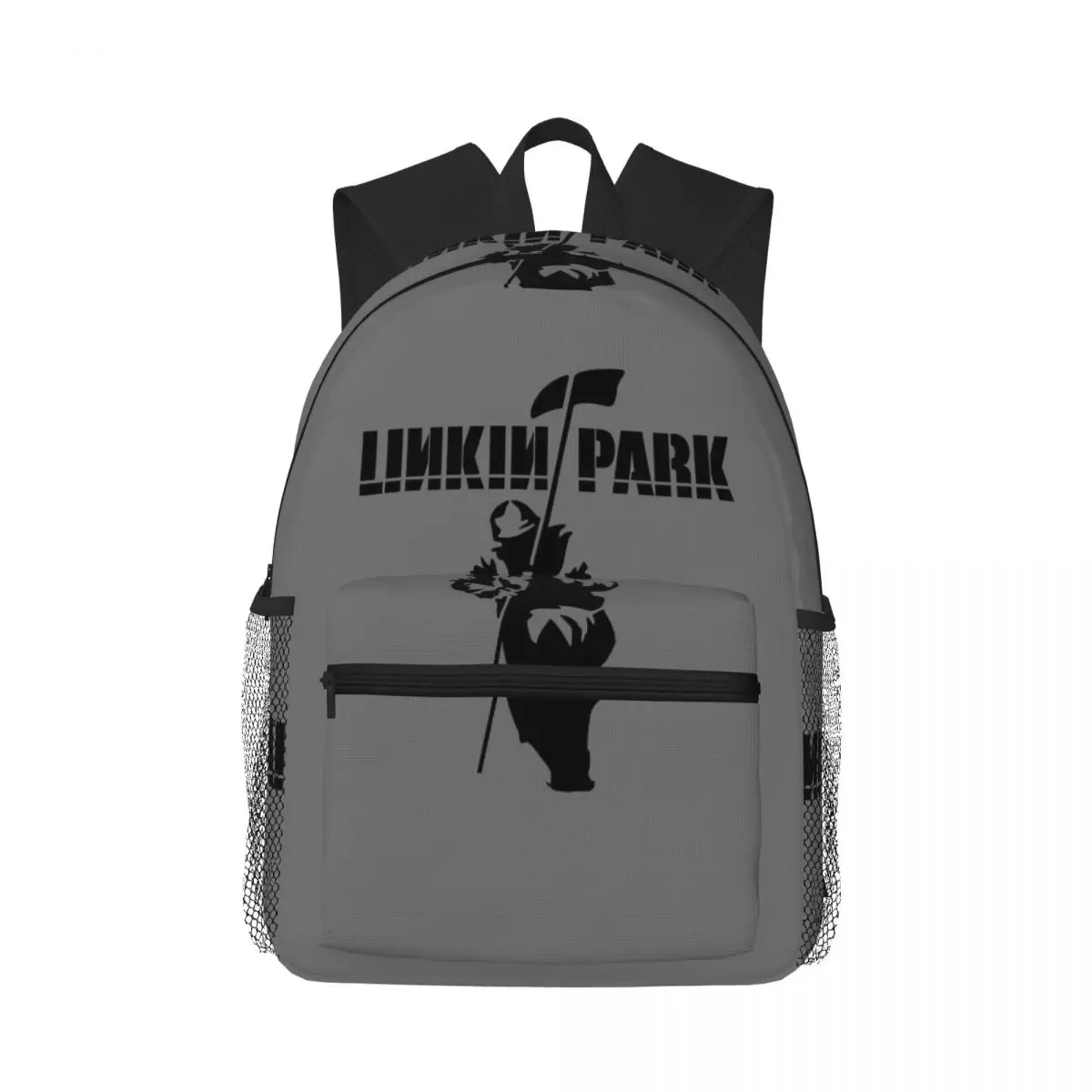 L-Linkin-S P-Park-S Band Student Backpack School Bag Hiking Travel