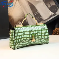 Luxury Brand Women Handbags Lady Genuine Leather Crocodile Pattern Small Shoulder Crossbody Bag Clutch Evening Bags Fashion 2023