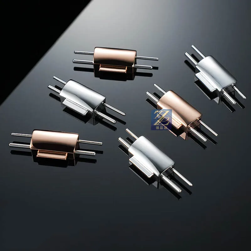 لسلسلة باتيك فيليب نوتيلوس 5711 5712 5726 حزام فولاذي معدل من جلد البقر/حزام مطاطي ملحقات محول معدني 12.5 مللي متر