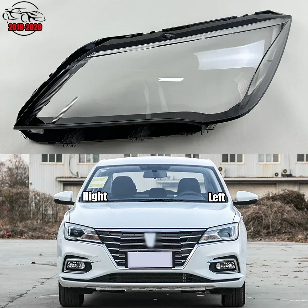 Front Headlamp Cover Transparent Mask Lamp Shade For Roewe I5 Ei5 2019 2020 Headlight Shell Lens Replace The Original Lampshade