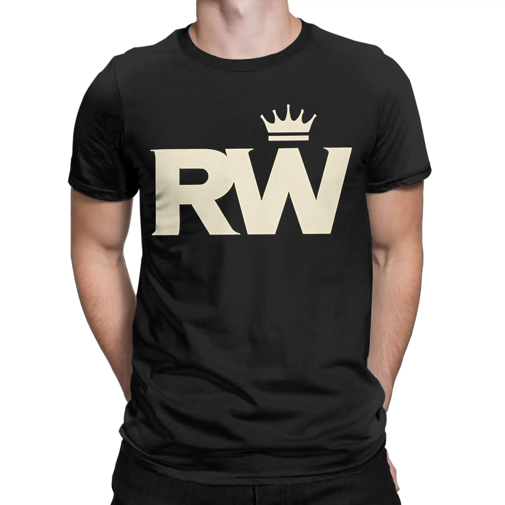 Robbie Williams BRITPOP Tour 2026 Poster  Men's T Shirts  Funny Tees Short Sleeve Round Collar T-Shirts Cotton Graphic Clothing