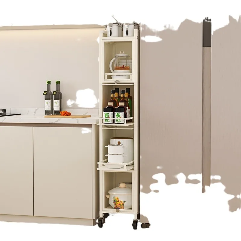 

Crack storage cabinet drawer type 25cm narrow cabinet vertical cabinet