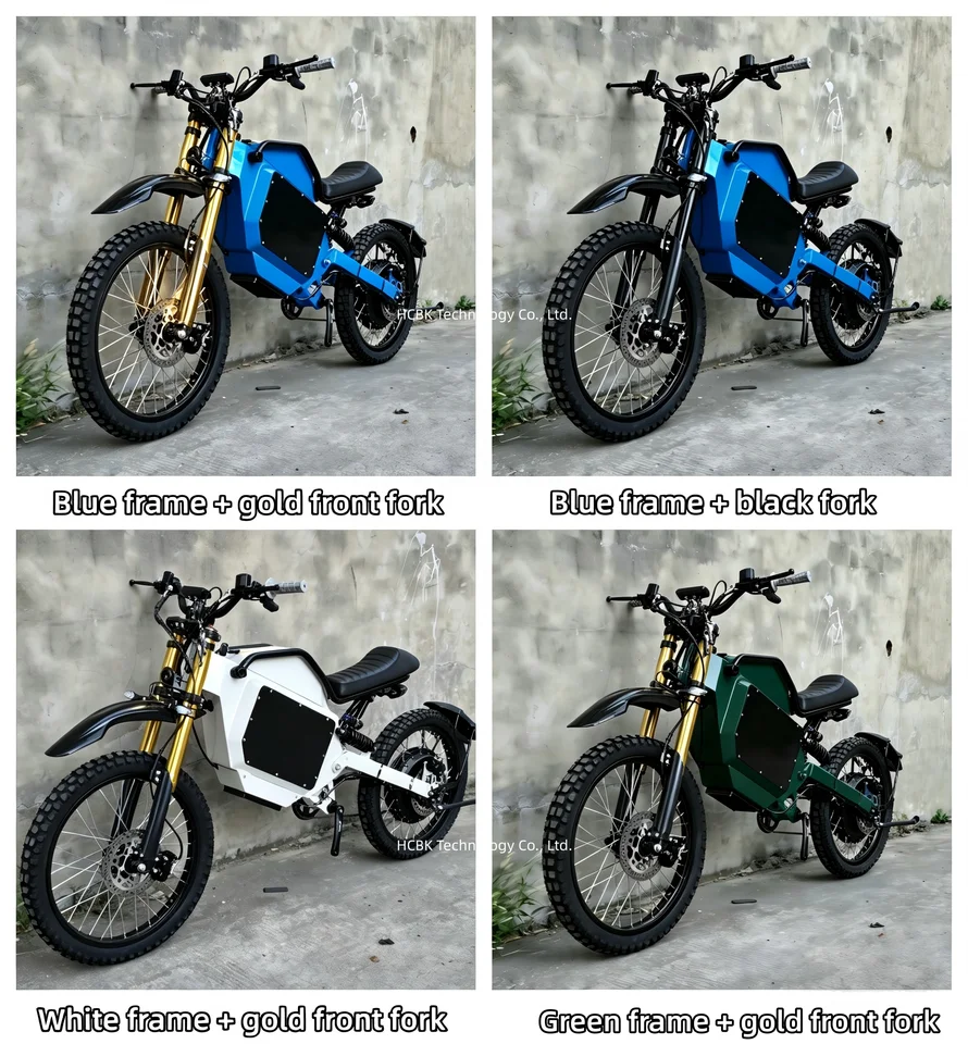 -SS80 25000W Stealth Bomber 84V73AH Battery Powerful 84V Off-Road Electric Mountain Bike image 3