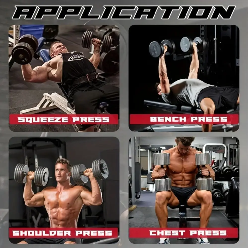 خطافات توقيع الدمبل بسعة 250 رطل شديدة التحمل وغير قابلة للانزلاق ومتعددة الوظائف ومساعدة الوزن باللون الأسود الحديدي