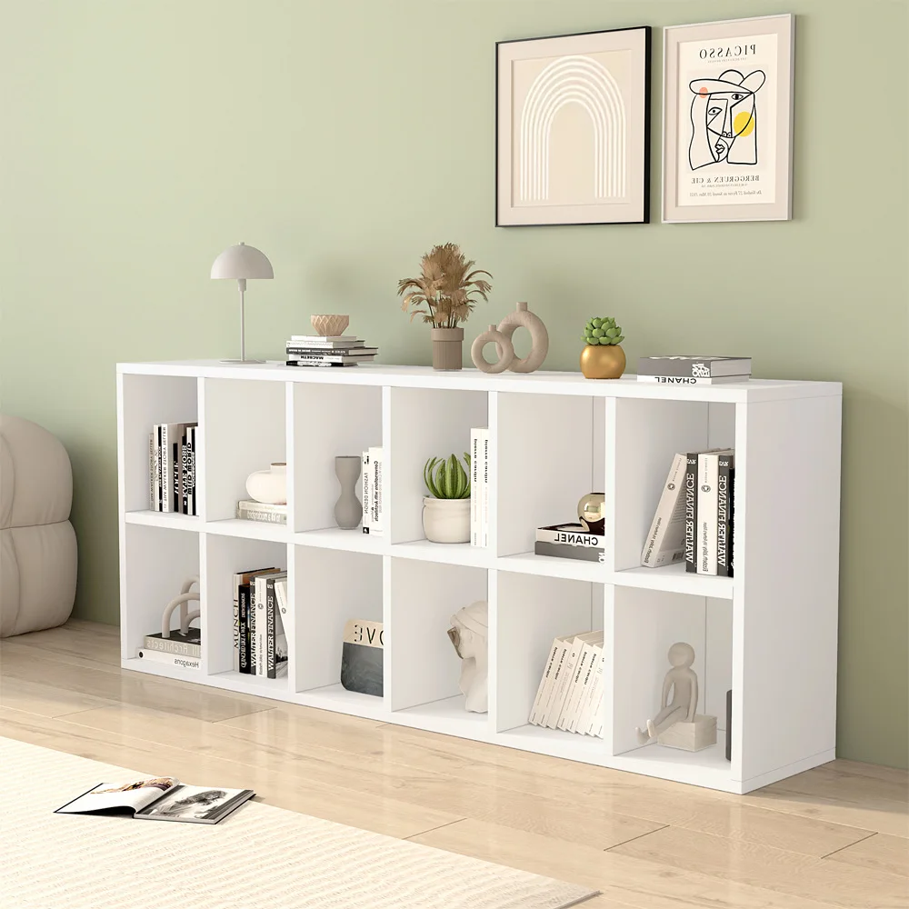 無垢材壁掛け式フロア収納ラック 家庭用多層収納 防塵収納