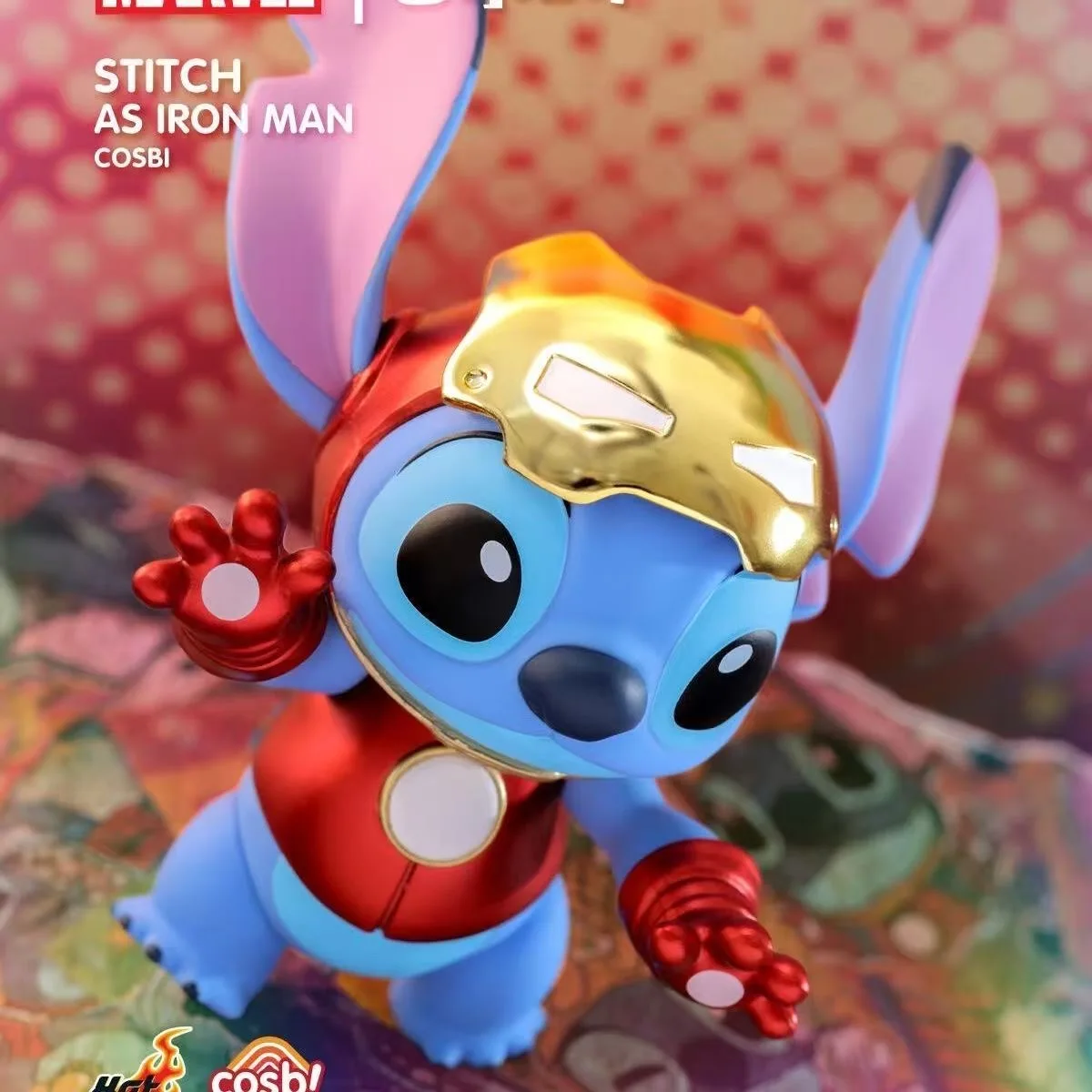 2025 New Disney Stitch Marvel Series Blind Box - Iron Man Spider-Man & Venom Mini PVC Figures Cute Collectible Toy Birthday Gift