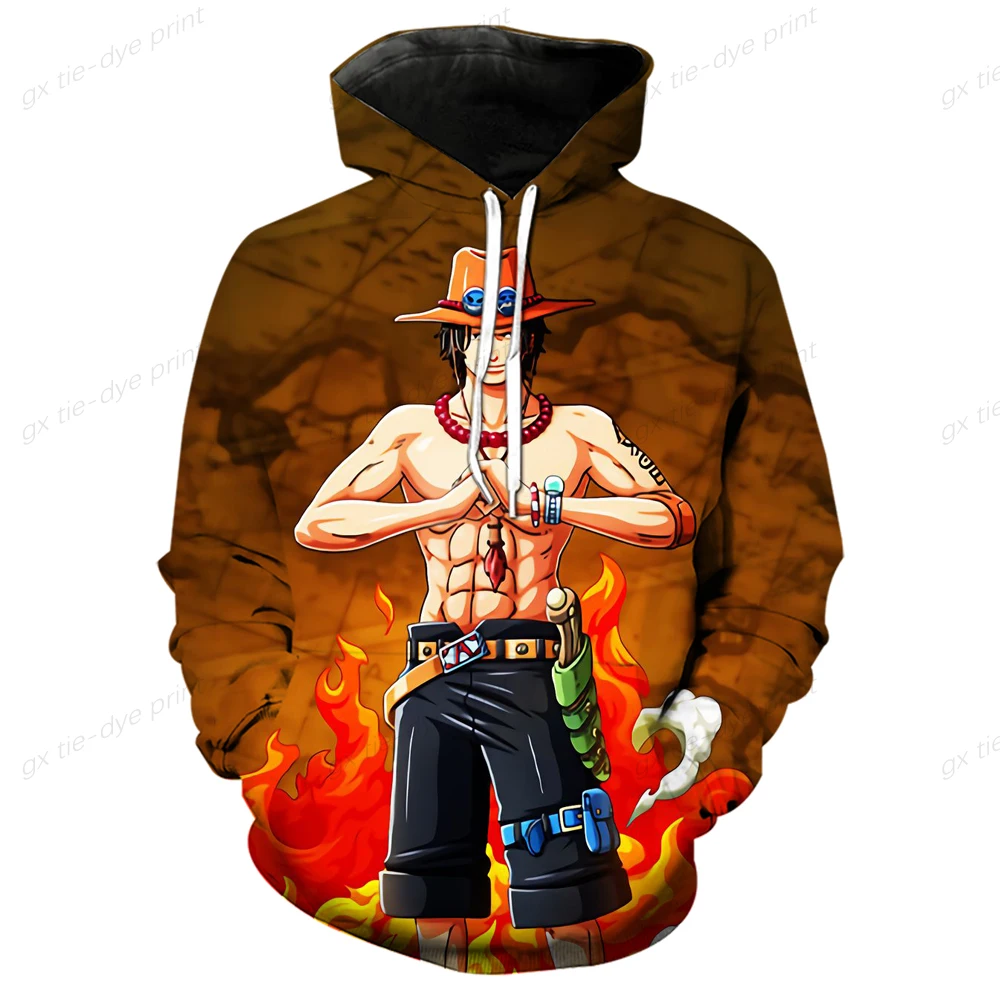 ONE PIECE Luffy Zoro Nami Robin Hoodies 3D Print Fashion Casual Men's and Women pullover