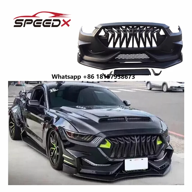 

Front Bumper for Ford Mustang the 6th Generation Upgrade Ones Style Body Kit Mustang Front Bumper Front Lip
