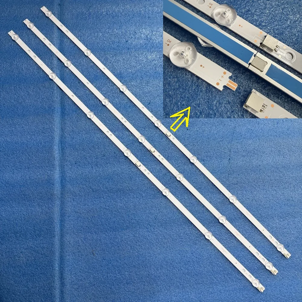 

Full LED backlight strip for Hitachi 43HE4005 43HAE4252 43HAE4251 43HAE4252 43HE4200 17DLB43VER13 LT43C700B