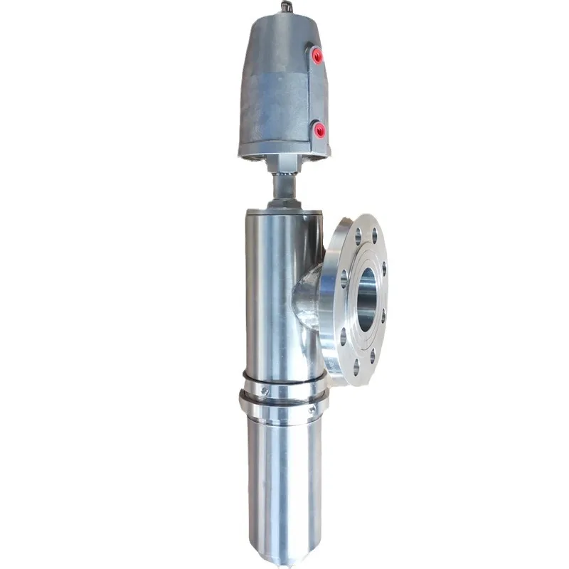 

Connect stainless steel pneumatic filling nozzle normally closed double-acting anti-drip oil filling valve factory