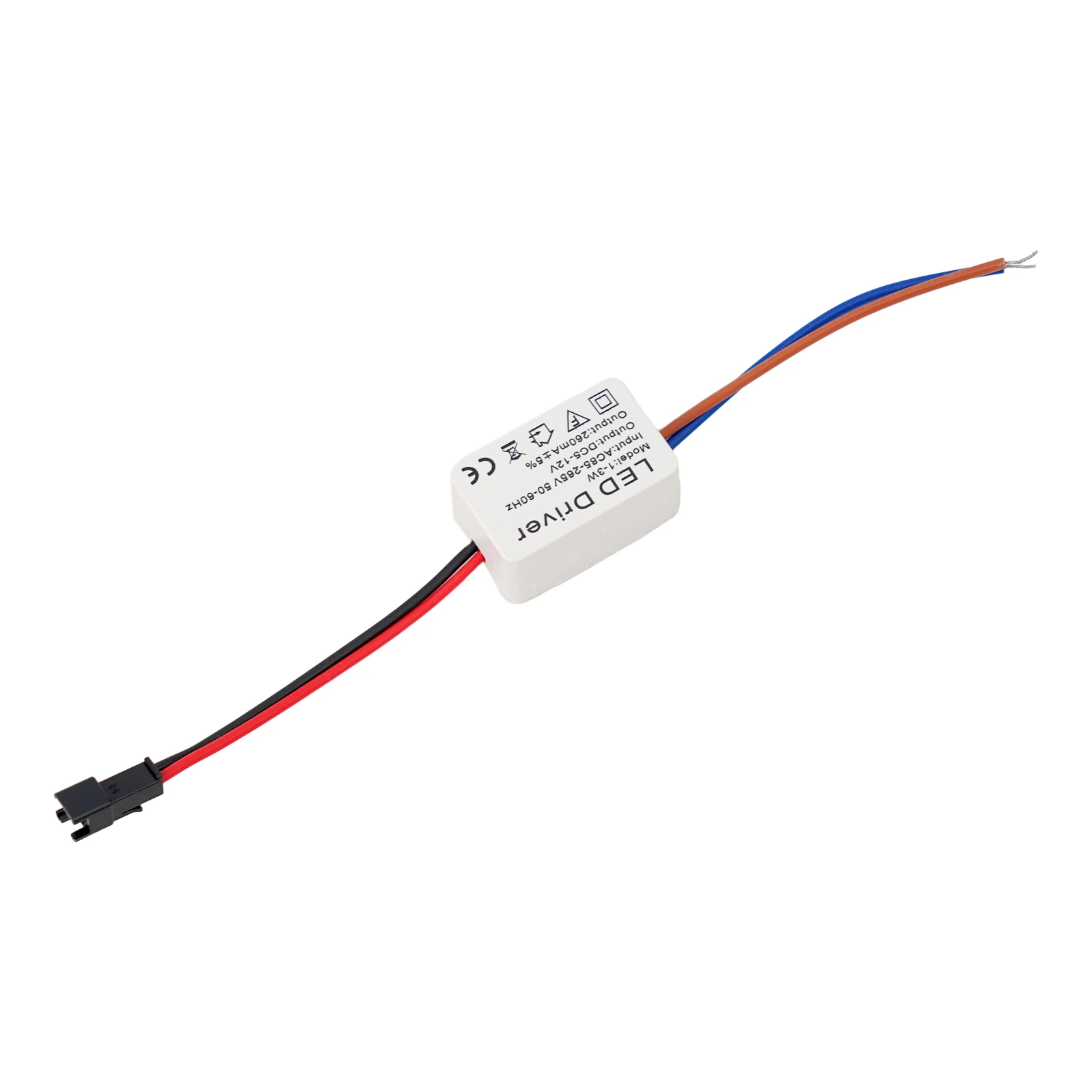 Constant Current LED Driver Power Supply 260mA For LED Lights Wide Voltage Range Stable Performance Enhanced Longevity