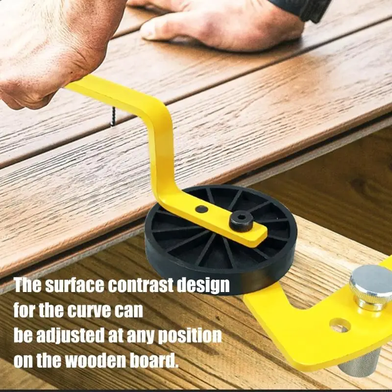 Инструмент для выпрямления настила, фиксирующий держатель чаши, ручка, гибочный станок из композитного дерева и металла для для