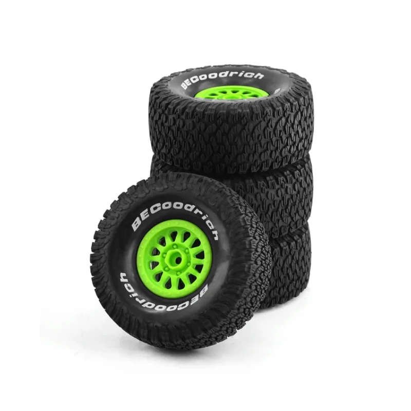 RC Car 4Pcs 17mm Hex RC Wheels and Tires 2.8in for 1/7 Desert Short Course Truck UDR Traxxas Off-road Buggy RC Car Upgrades