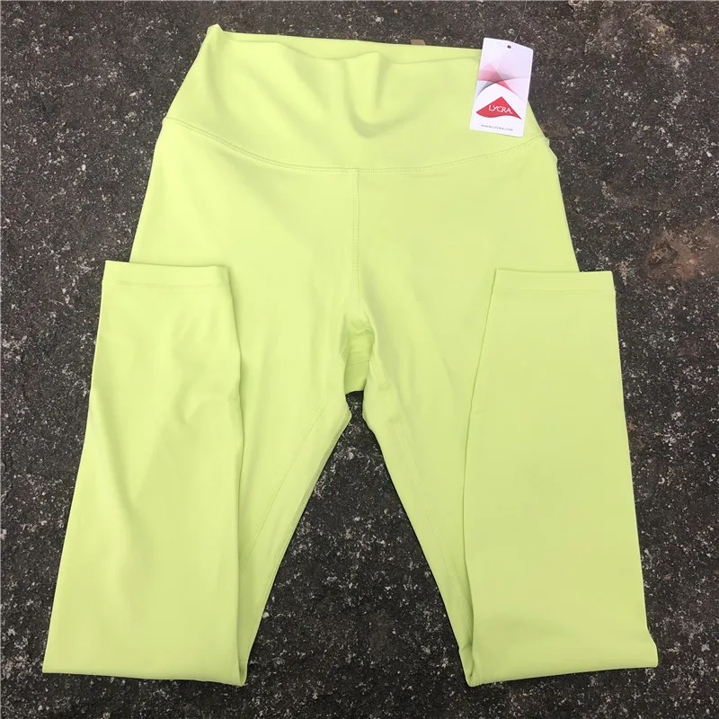Stałe Color2.0 miękkie rajstopy wysokiej talii kobiety joga legginsy mocno siłownia sport Pant kompresji wsparcie kompleksowe szkolenia Jog