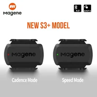 Magene S3 + Sensor de cadencia de velocidad ANT Bluetooth ordenador velocímetro Sensor Dual accesorios de bicicleta compatibles con WahooOnelap Zwift