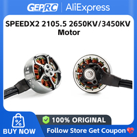 GEPRC SPEEDX2 2105.5 2650KV/3450KV Motor Suitable Cinelog35 Series Drone For DIY RC FPV Quadcopter Freestyle Drone Accessories