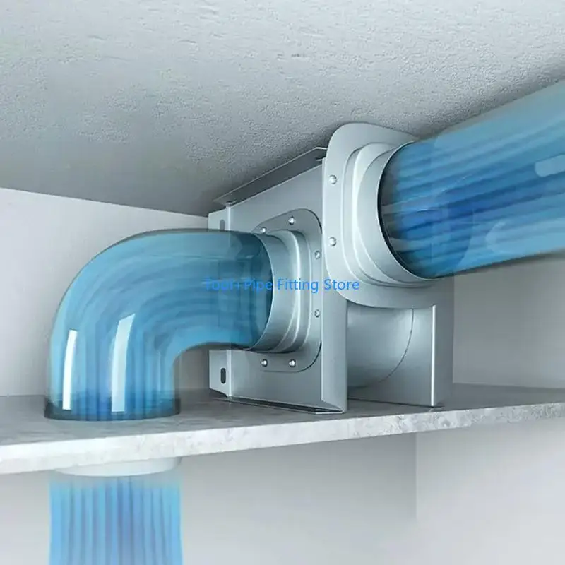 F92B 50mm 12W Exhaust Fan Home Quiet Inline Duct Fan Industrial Fan Bathroom Kitchen