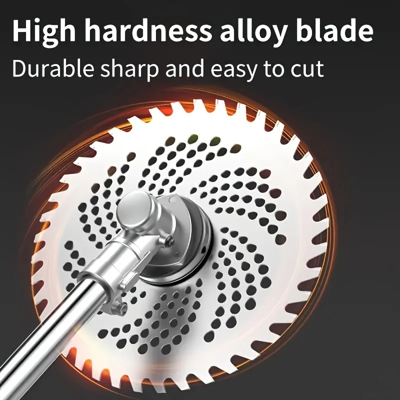 Gasoline Lawn Mower Blades - Durable and Sharp, 40/60/80 Tooth Lawn Trimmer and Wood Cutter Disc, High Strength Steel, Suitable