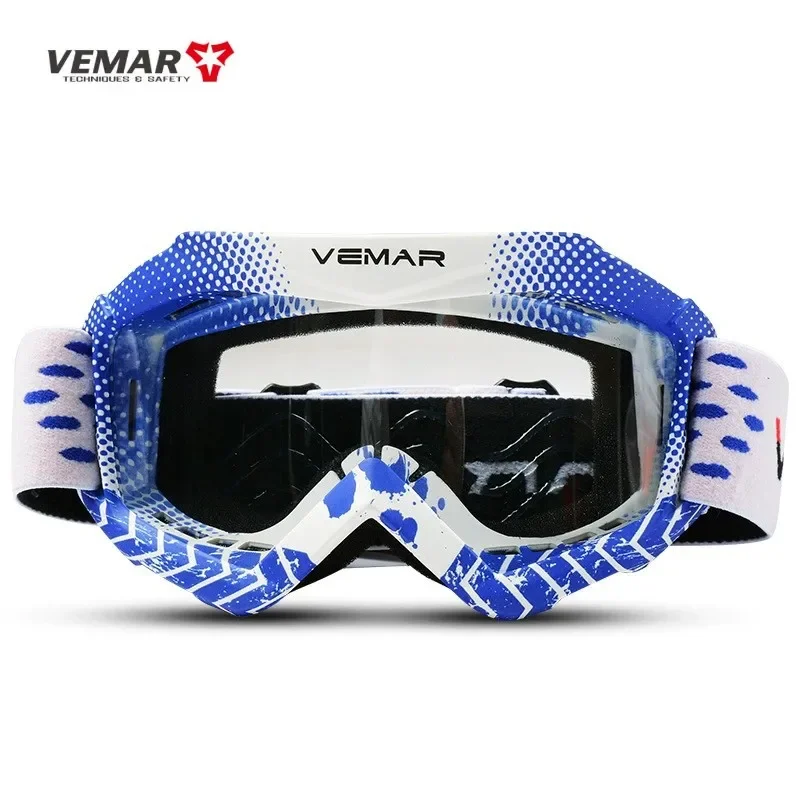 Children VEMAR Colorful Matte Professional Kids Motocross Motorcycle Accessories Glasses Off-Road Dirt Bike Child Bike Goggles