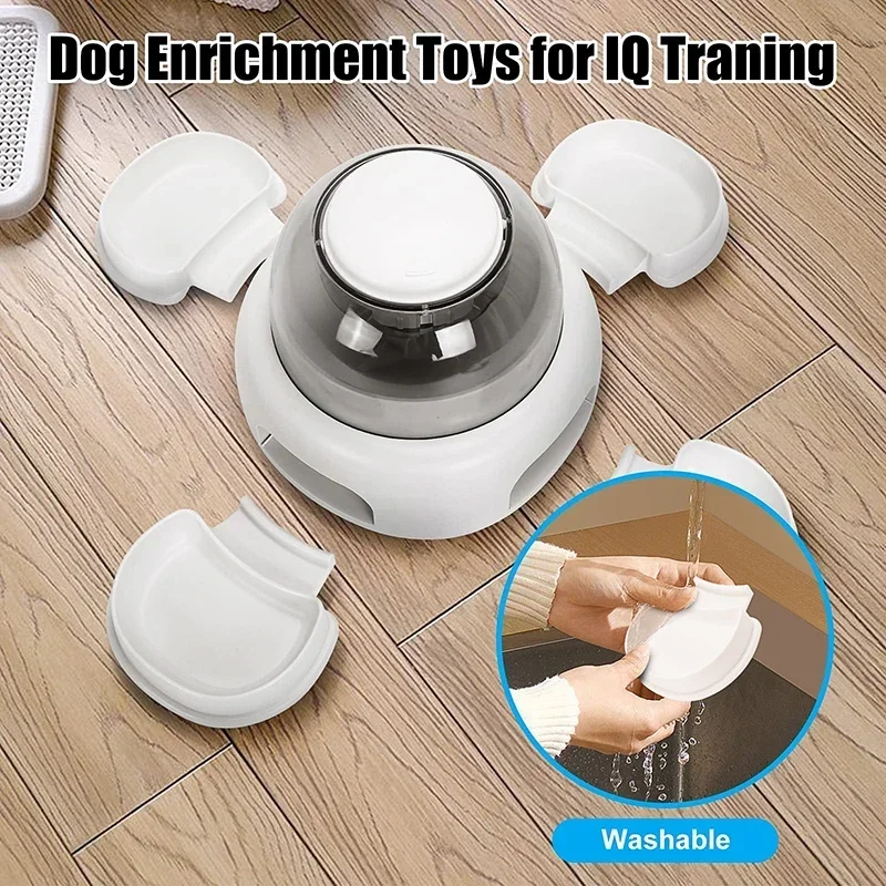 Benepaw Funny Dog Puzzle Toys Interactive Anti Slip Puppy Pet Slow Feeder Treat Feeding Games IQ Training Mental Enrichment