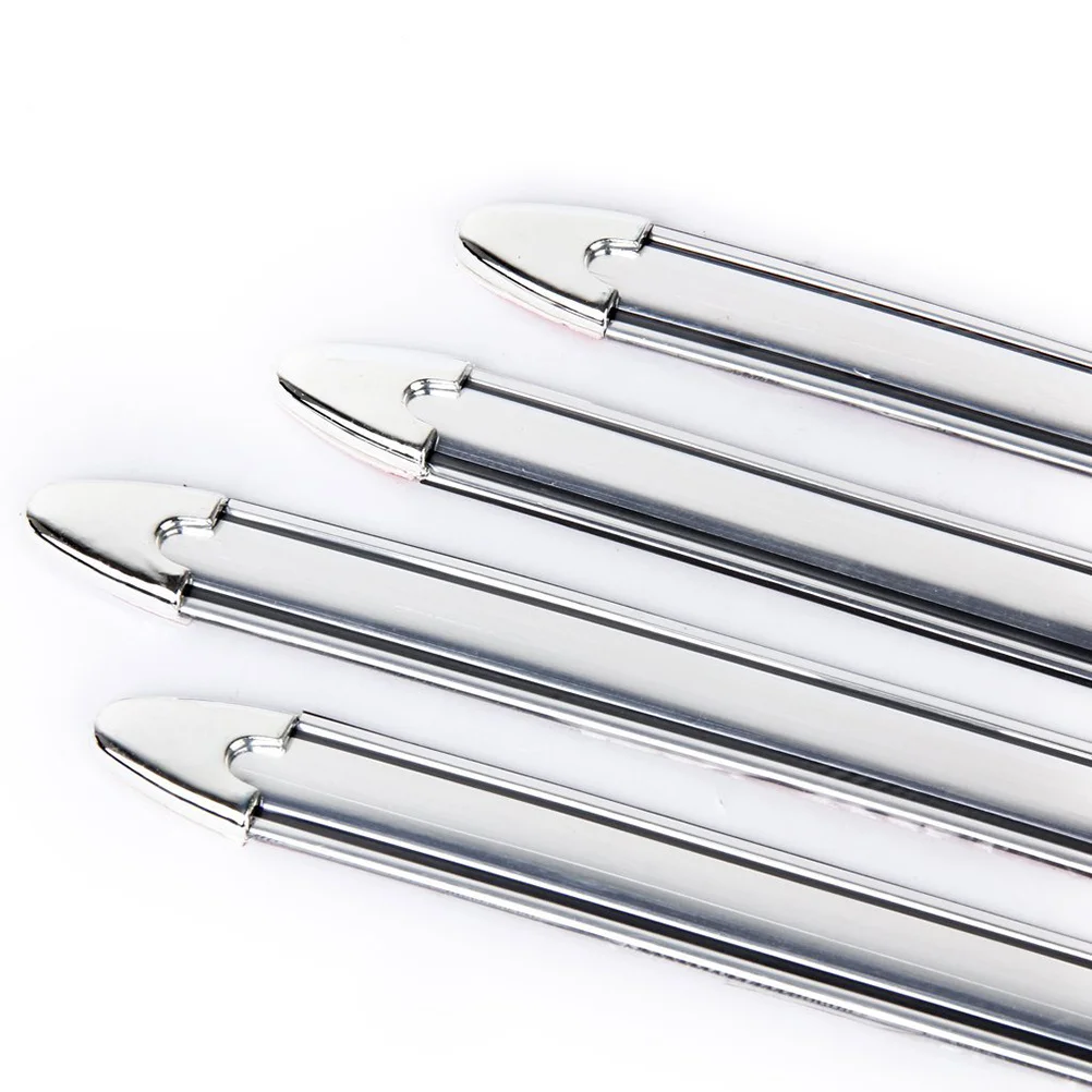 

4Pcs Car Bumper Guard Protector Anti-Rub Bar Easy Installation Self Adhesive Paint Protection Scratch Resistant