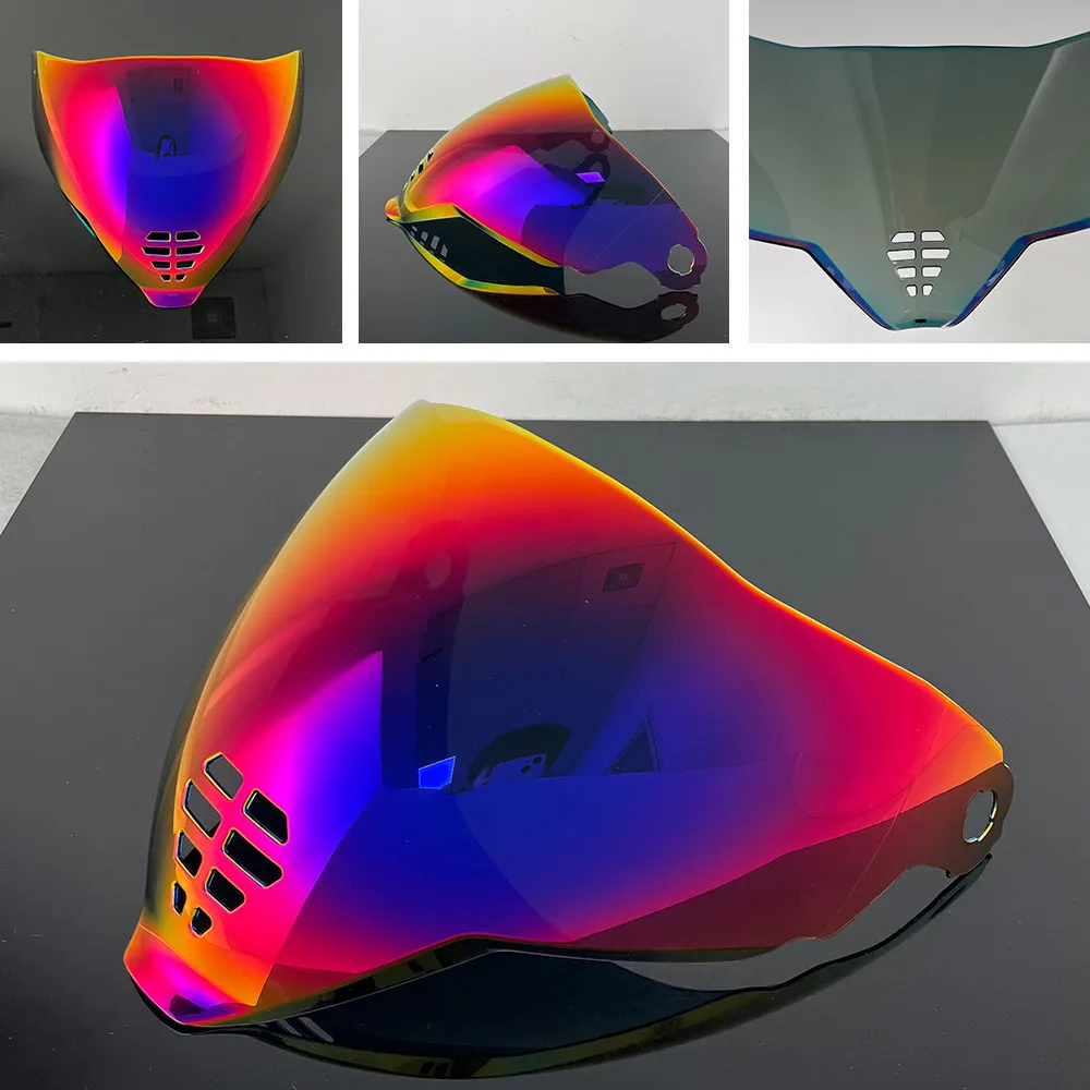 

Линза, совместимая с шлемом ICON IC06 Airflite, универсальная, для дневного и ночного использования, зеркальная.