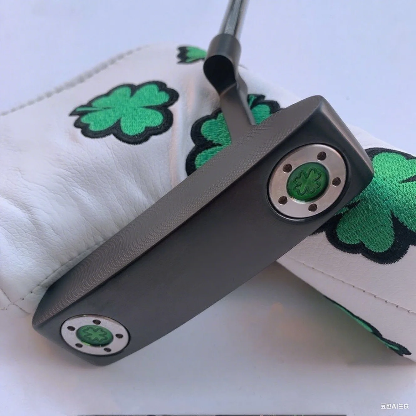 High Quality Right Handed Mallet Golf Cue Putter Forged Steel with Waterproof Bag and Club Accessories
