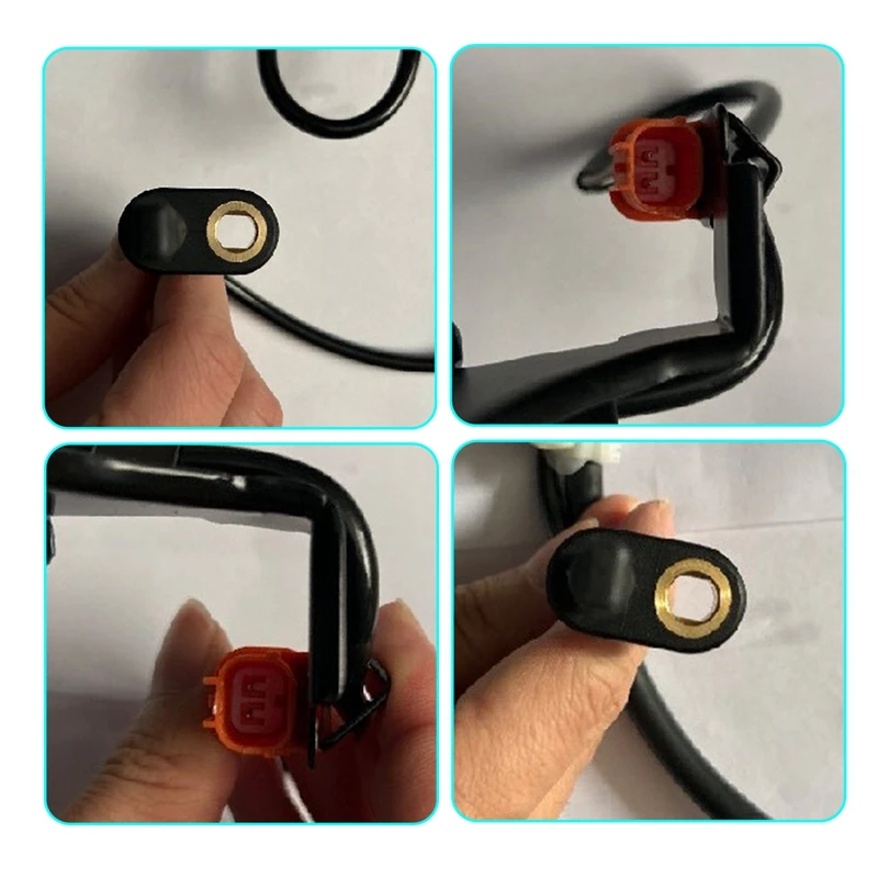 Sensor de velocidad de rueda ABS para Honda Elements, 2,4 L, 2003-2011, 57450-SCV-A01, 57455-SCV-A01, 57470-SCV-A01, 57475SCVA01, 1 juego/4 piezas