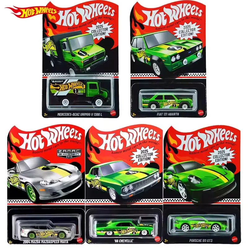 

Оригинальные Hot Wheels 2025, коллекционное издание, красная линия, 1/64, модель автомобиля Porsche 911 GT3, коллекционное украшение для комнаты, игрушка для мальчика, подарки