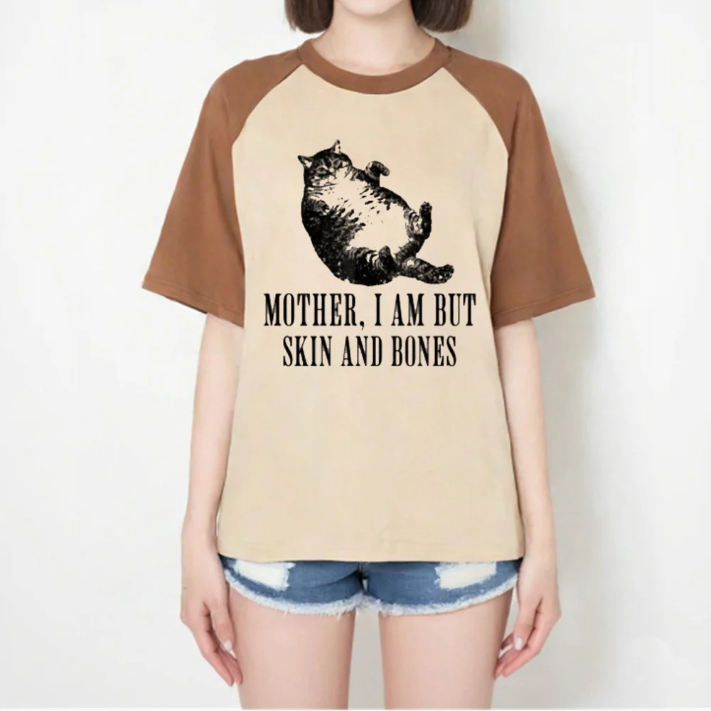 Mother i Am But Skin And Bones shirt teen Breathable Gothic Pastel Retro 2000s aesthetic shirt aesthetic 2000s Trendy Grunge
