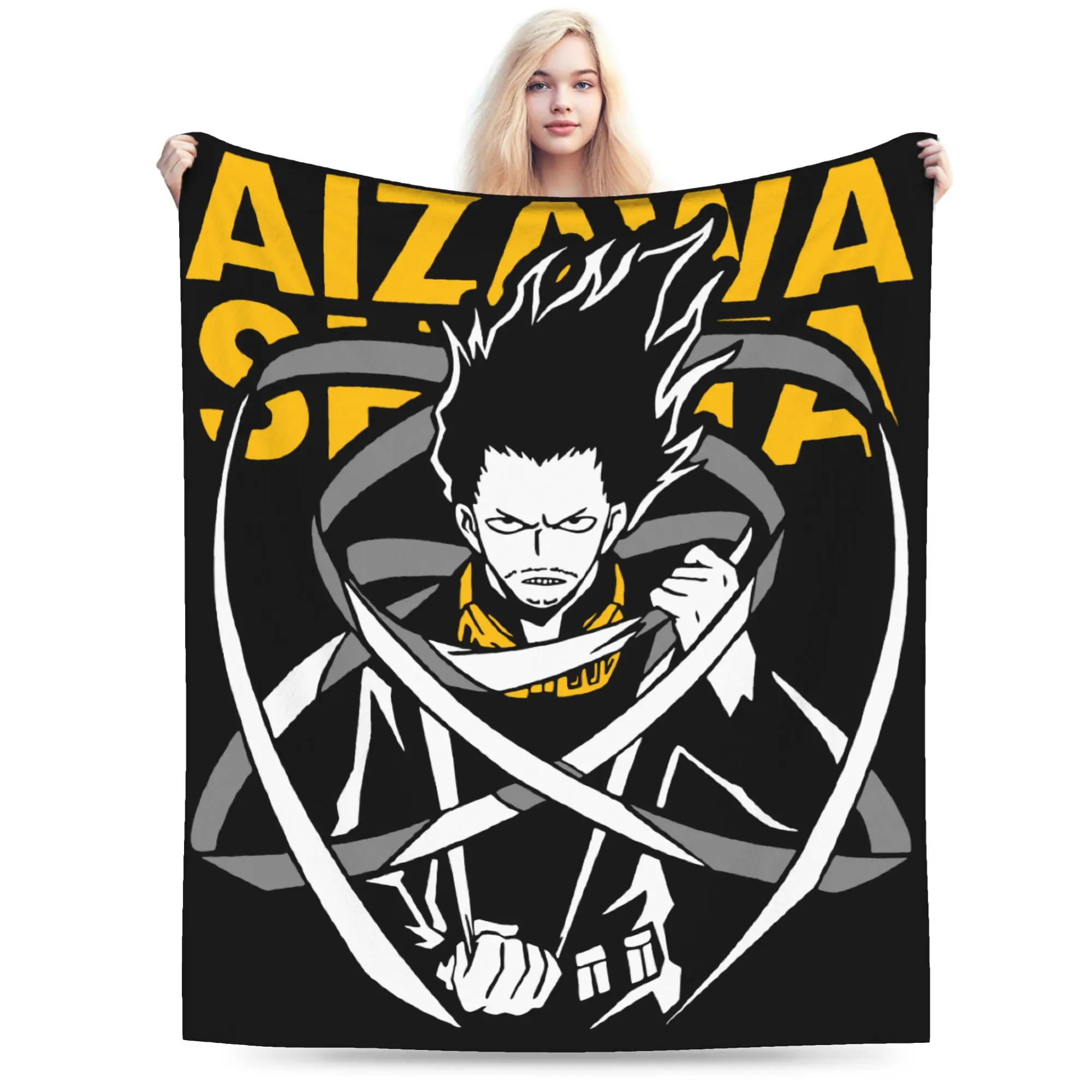 

Одеяла My Hero Academia, коралловый флис, плюшевое весенне-осеннее многофункциональное ультрамягкое одеяло для дивана, офиса, покрывало