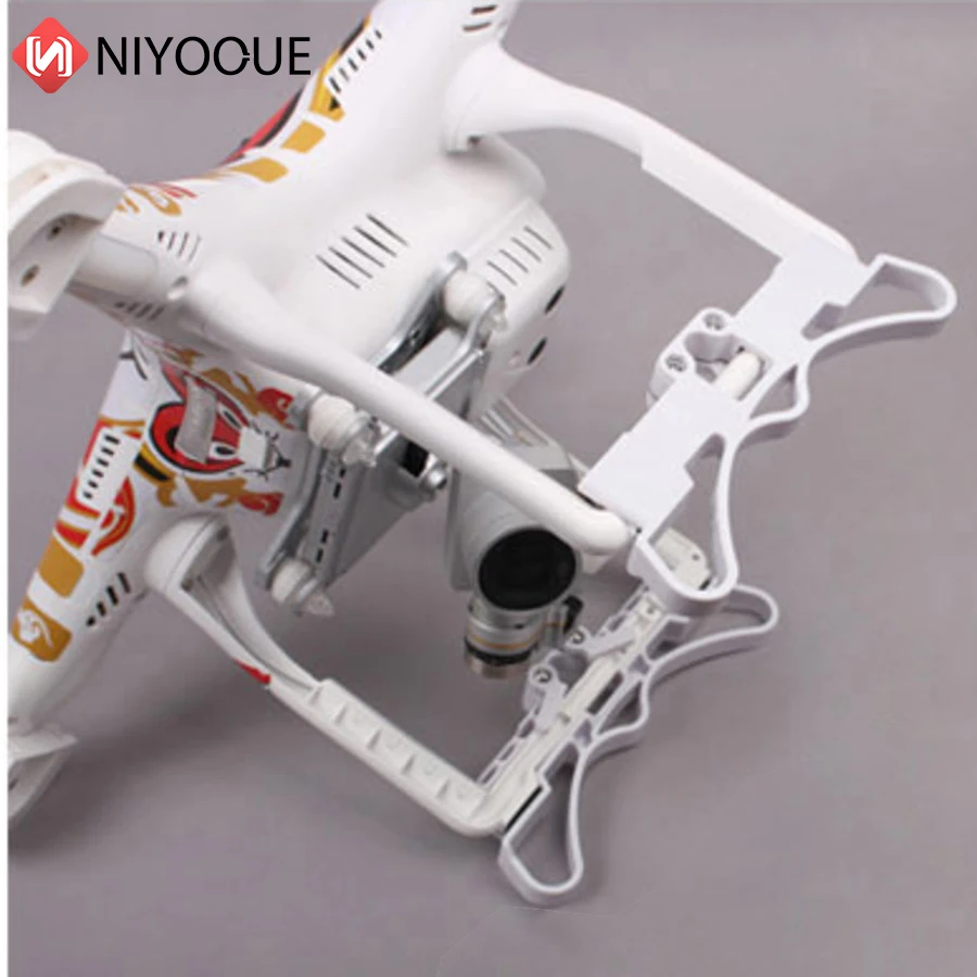 Extended Landing Gear Plastic Landing Skid Support Stabilizers Accessories For DJI Phantom 3