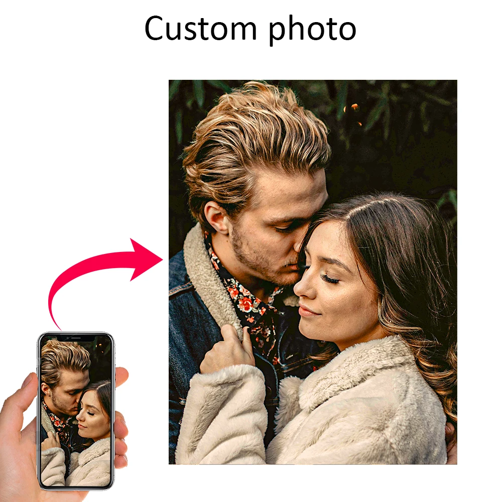 مخصص طباعة قماش اللوحة بواسطة صورتك هدية شخصية تخصيص لعبة أنيمي الحيوانات الأليفة صور قماش المشارك ديكور المنزل الطباعة #4