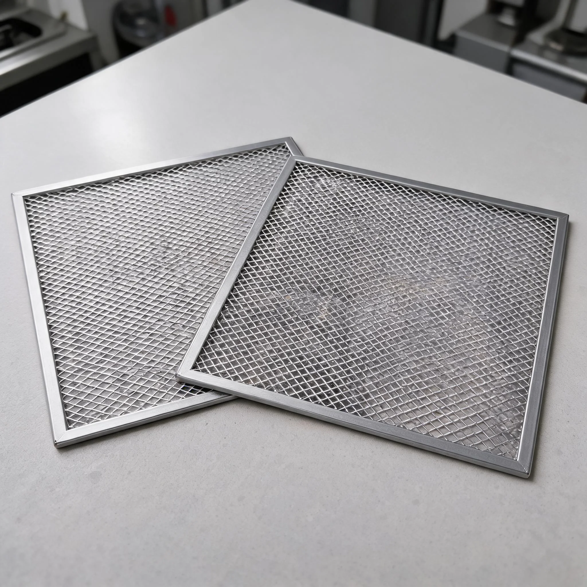 2PC Active Carbon Filter 11.8x11.3 Inch Metal Mesh For Nutone Range Hood QT2000 WA6500 99010317 Ductless Ventilation Replacement