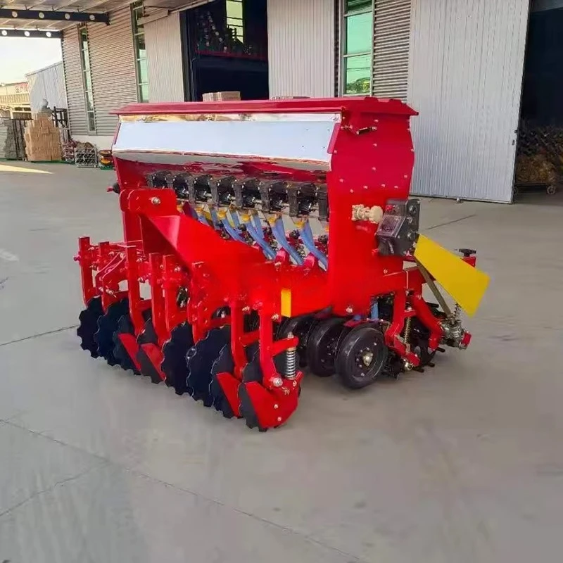 FOYA Precise Seeder Planter with Fertilizer Gearbox Multi Crop No Till Seed Drill Tractor Mounted