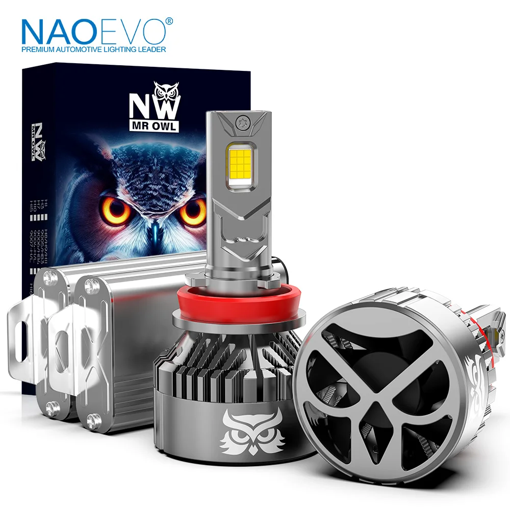 

NAOEVO NW 220W Led Headlight Super Bright H1 H4 H7 H11 H13 Car light Bulb 9005 9006 9012 9007 Automotive Headlamp Canbus