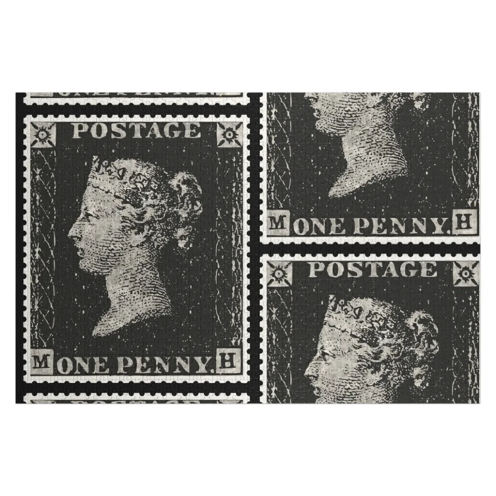 

The Penny Black Postage Stamp Jigsaw Puzzle Picture Personalized Photo Gift Puzzle