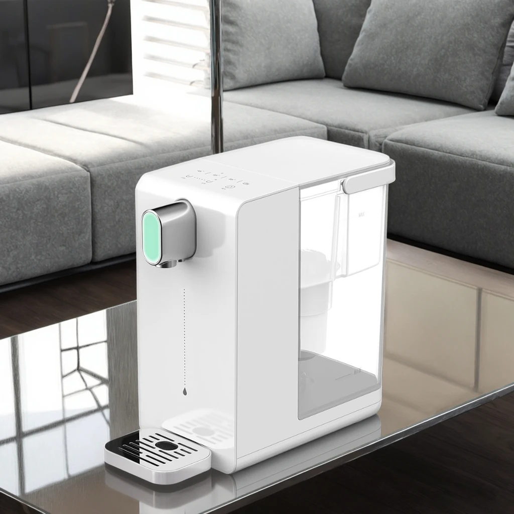 PURETAL Instant Hot Water Dispenser 3-Second Electric Desktop Water Purifier Plastic Home Filter System Whole Water Purification