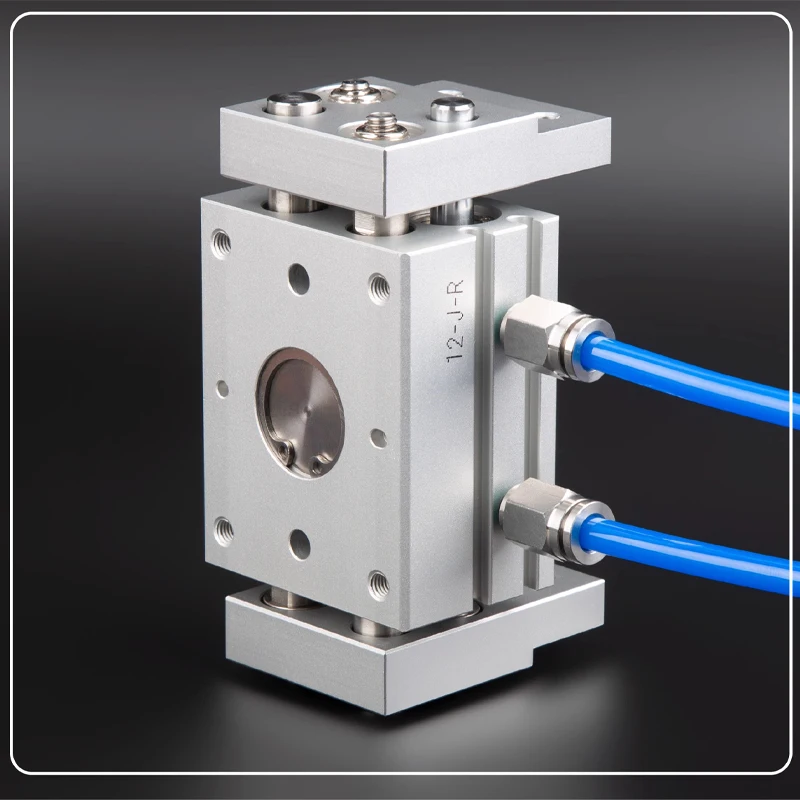 

Пальцевой цилиндр с параллельными губками MHL2, широкий пневматический зажим для открытия и закрытия, тонкий MHL2-10D/16D/25D/32D