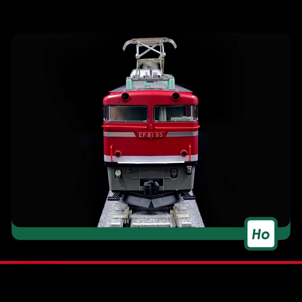 HO Scale 1/87 KATO Train Model 1-322 EF81 Electric Locomotive   Unit 95 Rainbow Color Rail Car Toy Gift