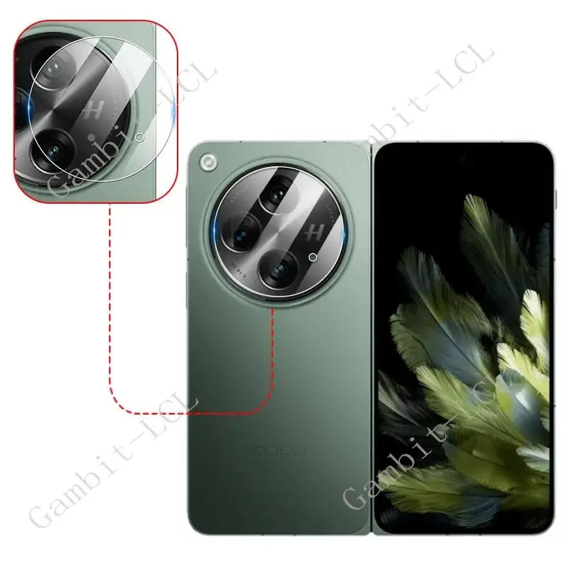 2PCS-5PCS 9H Original 3D Tempered Glass For OPPO Find N3 OPPOFindN3 FindN3 OnePlus Open Fold Camera Lens Protector Cover Film