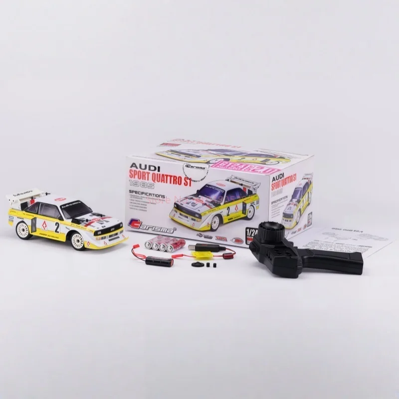 كاريزما Gt24 1/24 الكهربائية فرش الدفع الرباعي التحكم عن بعد سيارة محاكاة سيارة رالي نموذج سيارة صديق هدية